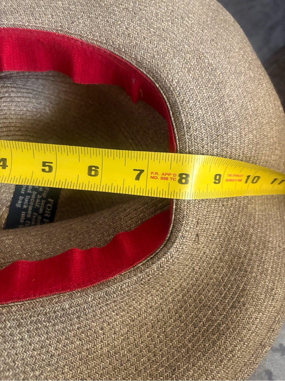 Vintage Eric Javits New York Vintage Wide Brim Hat - Picture 10 of 11